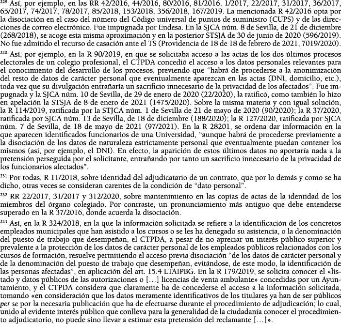 229 As , por ejemplo, en las RR 42 2016, 44 2016, 80 2016, 81 2016, 1 2017, 22 2017, 31 2017, 36 2017, 65 2017, 74 20   