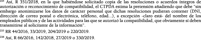 234 As , R 351 2018, en la que habi ndose solicitado copia de las resoluciones o acuerdos  ntegros de autorizaci n o    