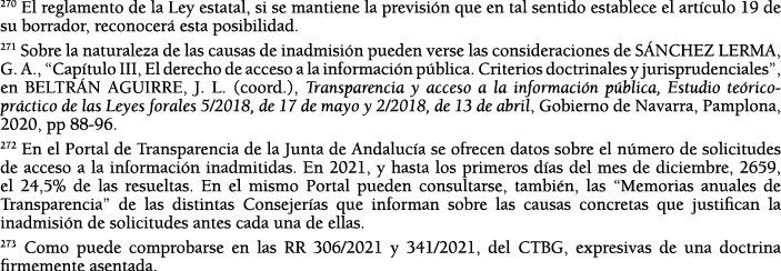 270 El reglamento de la Ley estatal, si se mantiene la previsi n que en tal sentido establece el art culo 19 de su bo   