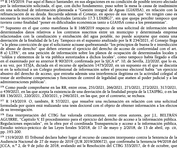 374 R 143 2019  Fue aqu  el Banco Santander, en sus alegaciones en su condici n de posible tercero afectado por la in   