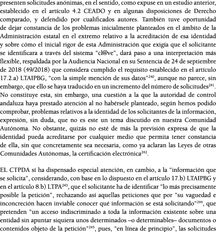 presenten solicitudes an nimas, en el sentido, como expuse en un estudio anterior, establecido en el art culo 4 2 CEA   