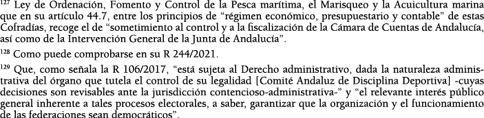 127 Ley de Ordenaci n, Fomento y Control de la Pesca mar tima, el Marisqueo y la Acuicultura marina que en su art cul   